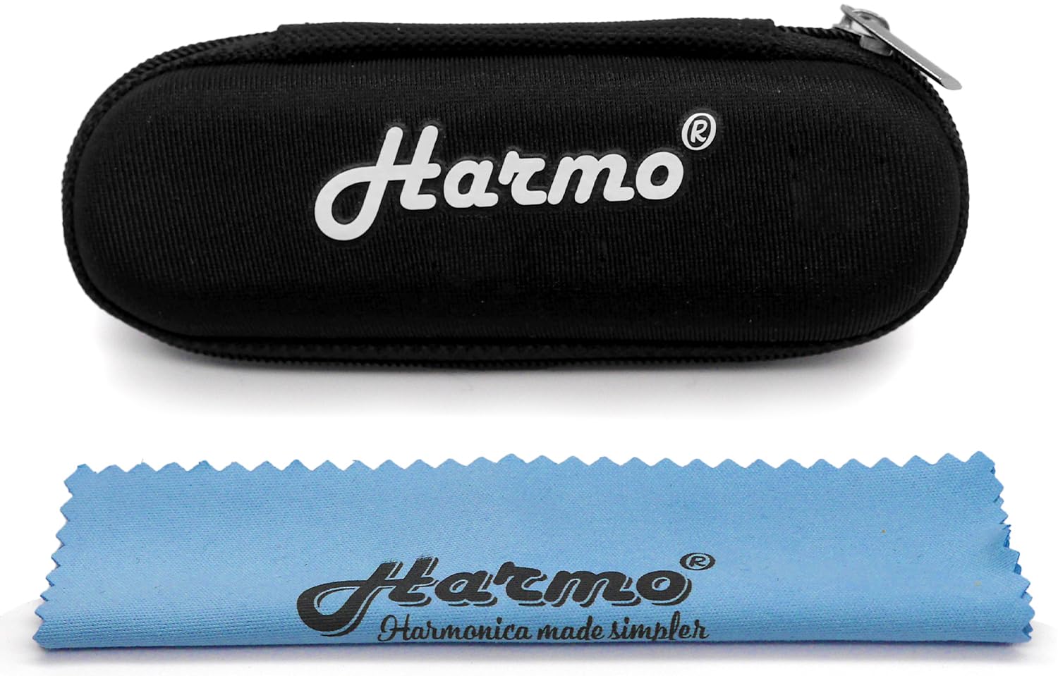 Amazon.com: Harmonica Case Chromatic Harmonica – Black Zip Pouch
